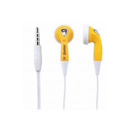 Фото Наушники Genius GHP-02S Yellow (31710019102)