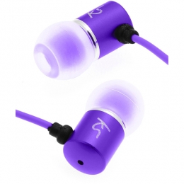Фото Гарнитура KitSound Ace In-Ear Headphones Purple (KSACEMPU)