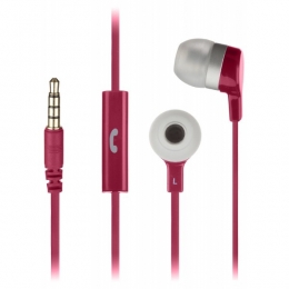 Фото Гарнитура KitSound Entry Mini In-Ear Headphones Pink (KSMINIPI)