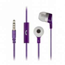 Фото Гарнитура KitSound Entry Mini In-Ear Headphones Purple (KSMINIPU)