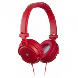 Фото Гарнитура KitSound ID Headphones Red (KSIDRD)