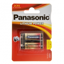 Фото Батарейка Panasonic 2CR-5L BLI 1 Lithium (2CR-5L/1BP)