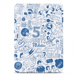 Фото Чехол Ozaki O!coat-Relax 360° для iPad Air Blue (OC113BU)