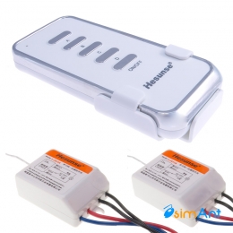 Фото Дистанционное управление светом (2 независимых приемника)