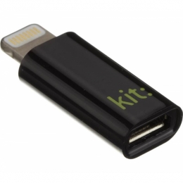 Фото Адаптер Kit microUSB - Apple Lightning Black (MILIADPKT)