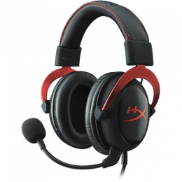 Фото Геймерская гарнитура Kingston HyperX Cloud II Gaming Headset (KHX-HSCP-RD) Red