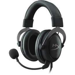 Фото Геймерская гарнитура Kingston HyperX Cloud II Gaming Headset (KHX-HSCP-GM) Gun Metal