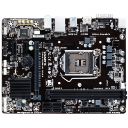 Фото Материнская плата Gigabyte GA-H110M-H (s1151, Intel H110, PCI-Ex16, DDR4)