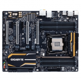 Фото Материнская плата Gigabyte GA-X99P-SLI (s2011-3, Intel X99, PCI-Ex 16, DDR4)