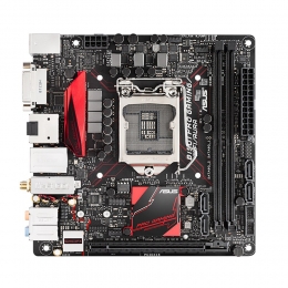 Фото Материнская плата Asus B150I Pro Gaming/Aura (s1151, Intel B150, PCI-Ex16)