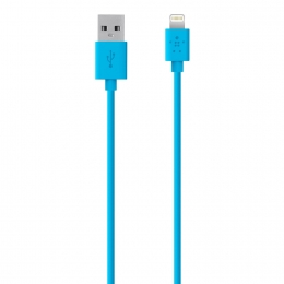 Фото Кабель Belkin USB 2.0 / Lightning 1.2 м Blue (F8J023bt04-BLU)