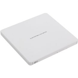 Фото Оптический привод Hitachi-LG Ultra Slim DVD R USB2.0 White (GP60NW60)