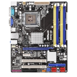 Фото Материнская плата ASRock G41C-GS R2.0 (s775, G41/ICH 7, DDR3, DDR2)
