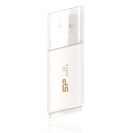 Фото Накопитель USB Silicon Power Blaze B06 128GB White (SP128GBUF3B06V1W)
