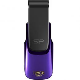 Фото Накопитель USB Silicon Power Blaze B31 128GB Purple (SP128GBUF3B31V1U)