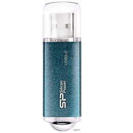 Фото Флеш память Silicon Power Marvel M01 128GB Blue (SP128GBUF3M01V1B)