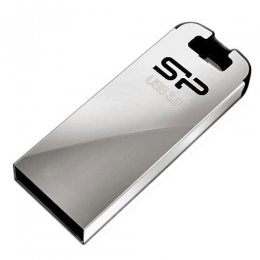 Фото Flash память Silicon Power Jewel J10 16GB Metal Silver (SP016GBUF3J10V1K)