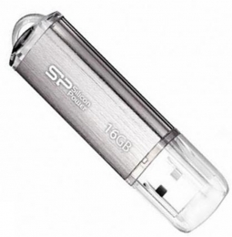 Фото Накопитель USB Silicon Power Ultima II I-Series 16GB Silver (SP016GBUF2M01V1S)