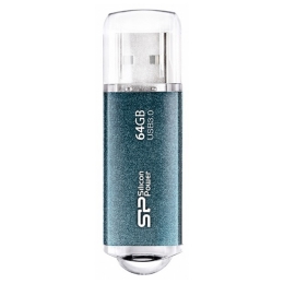 Фото USB Flash Drive Silicon Power Marvel M01 64GB Blue (SP064GBUF3M01V1B)