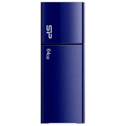 Фото Накопитель USB Silicon Power Ultima U05 64GB Blue (SP064GBUF2U05V1D)