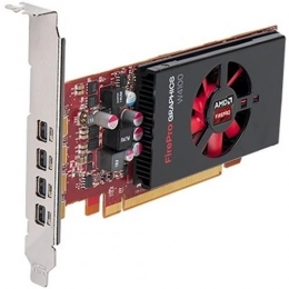 Фото Видеокарта Dell AMD FirePro W4100 2GB (490-BCHO)