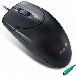 Фото Мышь Genius NS 120 PS/2 Black Hanger (31011293101)