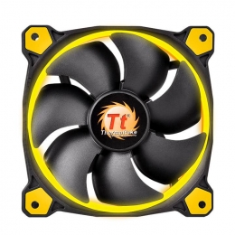 Фото Корпусный кулер Thermaltake Riing 12 Yellow LED (CL-F038-PL12YL-A)