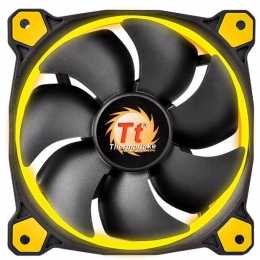 Фото Корпусный кулер Thermaltake Riing 14,Yellow LED (CL-F039-PL14YL-A)