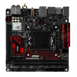 Фото Материнская плата MSI Z170I Gaming Pro AC (s1151, Intel Z170, PCI-Ex16)