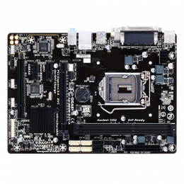 Фото Материнская плата Gigabyte GA-B85M-D3V-A (s1150, B85 2xDDR3, 2xPCIe16, VGA-DVI)