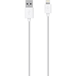 Фото Кабель Belkin Lightning charge/sync cable 1.2 м White (F8J023bt04-WHT)