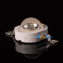 Фото Ультрафиолетовый светодиод LED 1W UV (УФ) 390-395nm