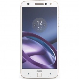 Фото Смартфон MOTO Z XT1650 32GB Dual Sim White/Fine Gold (SM4389AD1U1)