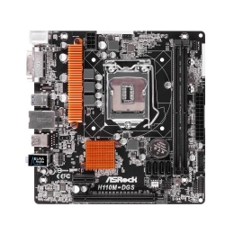 Фото Материнская плата ASRock H110M-DGS (s1151, Intel H110, PCI-Ex16)