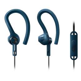 Фото Наушники Philips ActionFit SHQ1405BL Mic Blue (SHQ1405BL/00)