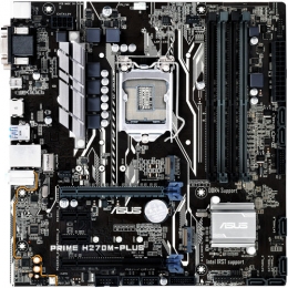 Фото Материнская плата Asus Prime H270M-Plus (s1151, Intel H270, DDR4)