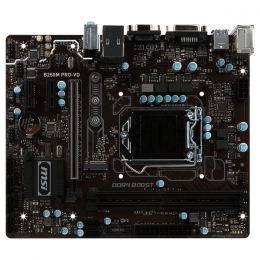 Фото Материнская плата MSI B250M Pro-VD (s1151, Intel B250, DDR4)