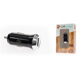 Фото Автомобильное ЗУ 2E USB Car Charger 2.4A, Black (2E-ACRT15-24B)