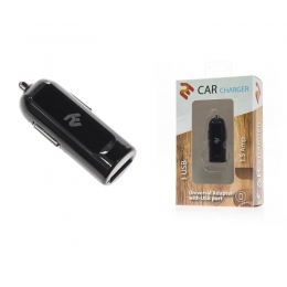 Фото Автомобильное ЗУ 2E USB Car Charger 1.5A, Black (2E-ACRT18-15B)