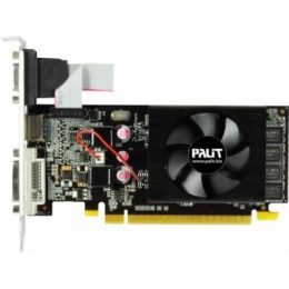 Фото Видеокарта Palit GeForce GT 610 1GB GDDR3 (NEAT6100HD06-1196F)
