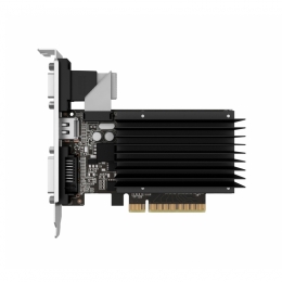 Фото Видеокарта Palit GeForce GT 710 2GB DDR3 Silent LP (NEAT7100HD46-2080H)