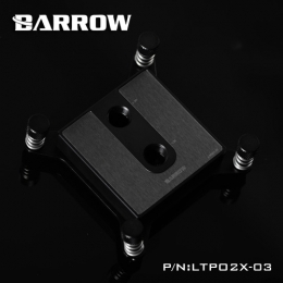 Фото Водоблок Barrow POM Version для процессоров Intel (LTPO2X-03)