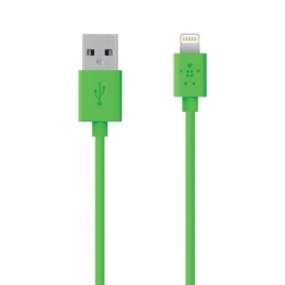 Фото Кабель Belkin USB 2.0 / Lightning 1.2 м Green (F8J023bt04-GRN)