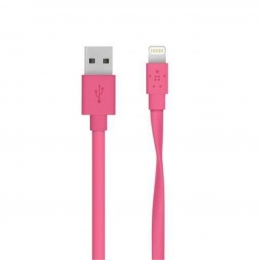 Фото Кабель Belkin MIXIT USB 2.0 / Flat Lightning 1.2 м Pink (F8J148bt04-PNK)