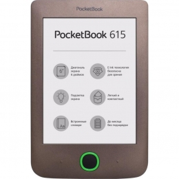 Фото Электронная книга PocketBook 615 Dark Brown (PB615-X-CIS)