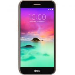 Фото Смартфон LG K10 M250 2017 Dual Sim Gold (LGM250.ACISGK)