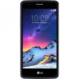 Фото Смартфон LG K8 M240 2017 Dual Sim Dark Blue (LGX240.ACISKU)