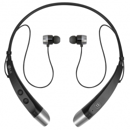 Фото Беспроводная стереогарнитура LG Tone+ HBS-500 Black (HBS-500.AGRABK)