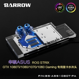 Фото Водоблок Barrow Asus ROG Strix GTX 1080TI/1080/1070/1060 (BS-ASS1080T-PA)