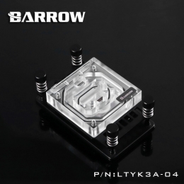 Фото Водоблок для процессора Barrow AMD Ryzen AM4 Black (LTYK3A-04)